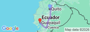 Tour route map