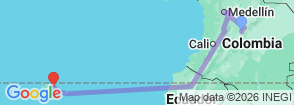 Tour route map