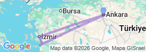 Tour route map