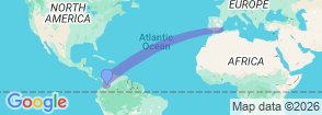 Tour route map