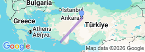 Tour route map