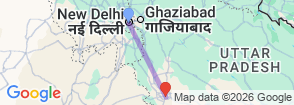 Tour route map