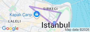 Tour route map