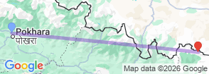Tour route map