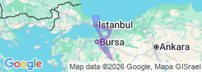 Tour route map
