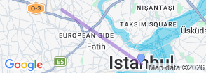 Tour route map