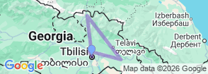 Tour route map