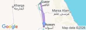 Tour route map