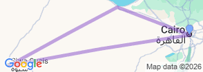 Tour route map