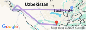 Tour route map