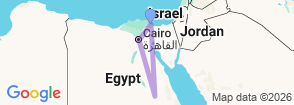 Tour route map
