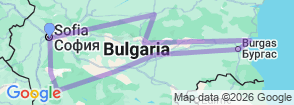 Tour route map