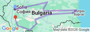 Tour route map