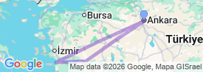 Tour route map