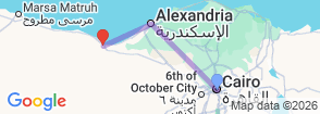 Tour route map