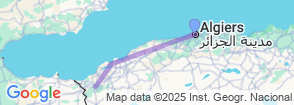 Tour route map