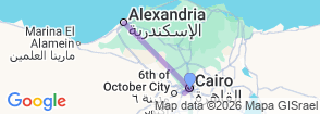 Tour route map