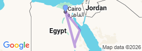 Tour route map