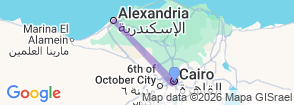 Tour route map