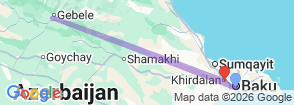 Tour route map