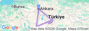 Tour route map