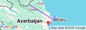 Tour route map