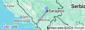 Tour route map