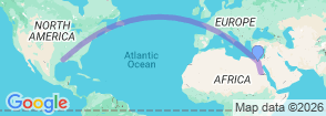 Tour route map