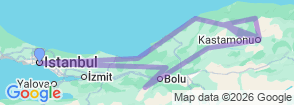 Tour route map