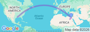 Tour route map