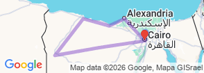 Tour route map