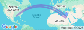 Tour route map