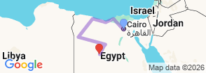 Tour route map