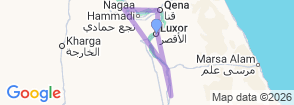 Tour route map