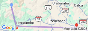 Tour route map