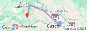 Tour route map