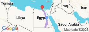 Tour route map