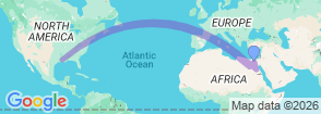 Tour route map