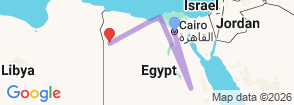 Tour route map