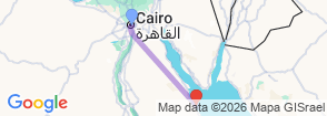 Tour route map