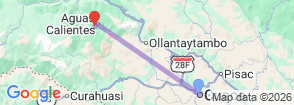 Tour route map
