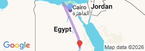 Tour route map