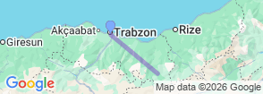 Tour route map