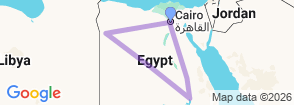 Tour route map