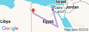 Tour route map