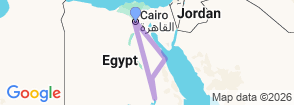 Tour route map