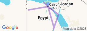 Tour route map