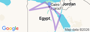 Tour route map