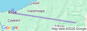 Tour route map
