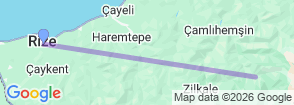 Tour route map